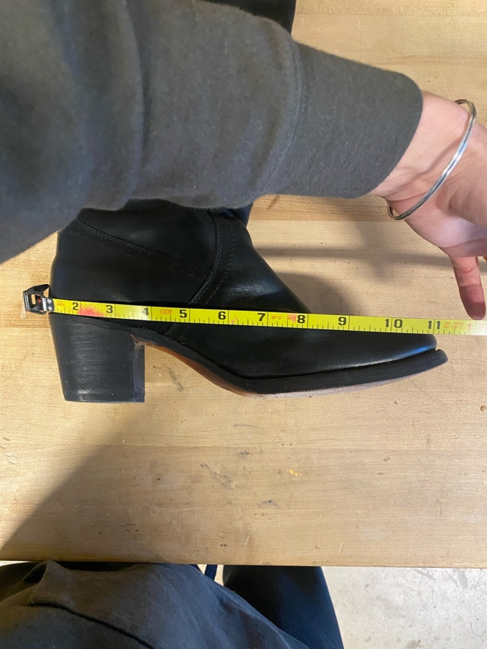 Women's vintage Frye heeled Boots size 10 B - Picture 8 of 8